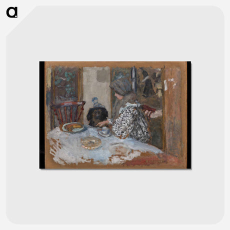 アートポストカード-Woman with Dog
 - バーンズ・コレクション Postcard.