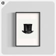 アートポスター-European Top Hat with Maps - 大英図書館 Poster.
