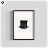 アートポスター-European Top Hat with Maps - 大英図書館 Poster.