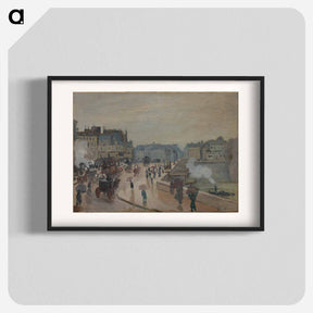 アートポスター-The Pont Neuf - クロード モネ Poster.