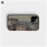 The Pont Neuf - Claude Monet Phone Case.