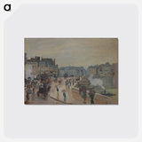 The Pont Neuf - クロード モネ Postcard.