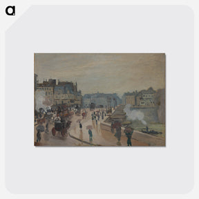 アートポストカード-The Pont Neuf - クロード モネ Postcard.
