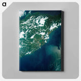 アートパネル-Oriente Province from Gemini-7
 - 上空からの地球 Canvas.