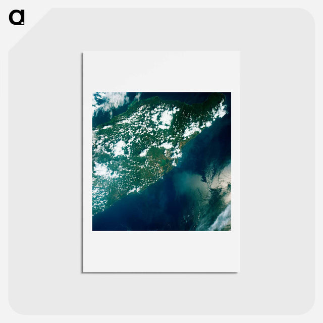 アートポストカード-Oriente Province from Gemini-7
 - 上空からの地球 Postcard.