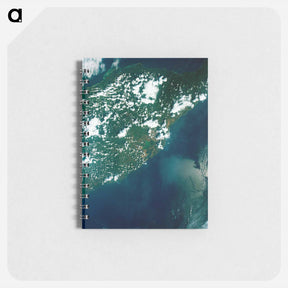 アートメモ帳-Oriente Province from Gemini-7
 - 上空からの地球 Memo.
