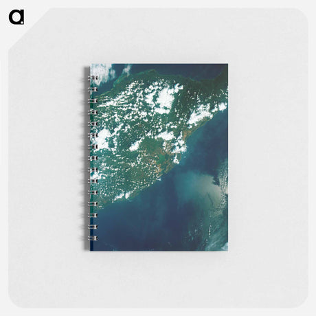 アートメモ帳-Oriente Province from Gemini-7
 - 上空からの地球 Memo.