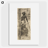 アートポスター-Mary Cassatt at the Louvre: The Paintings Gallery - エドガー ドガ Poster.