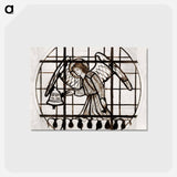 アートポストカード-Angel Playing on Bells - エドワード バーン ジョーンズ Postcard.