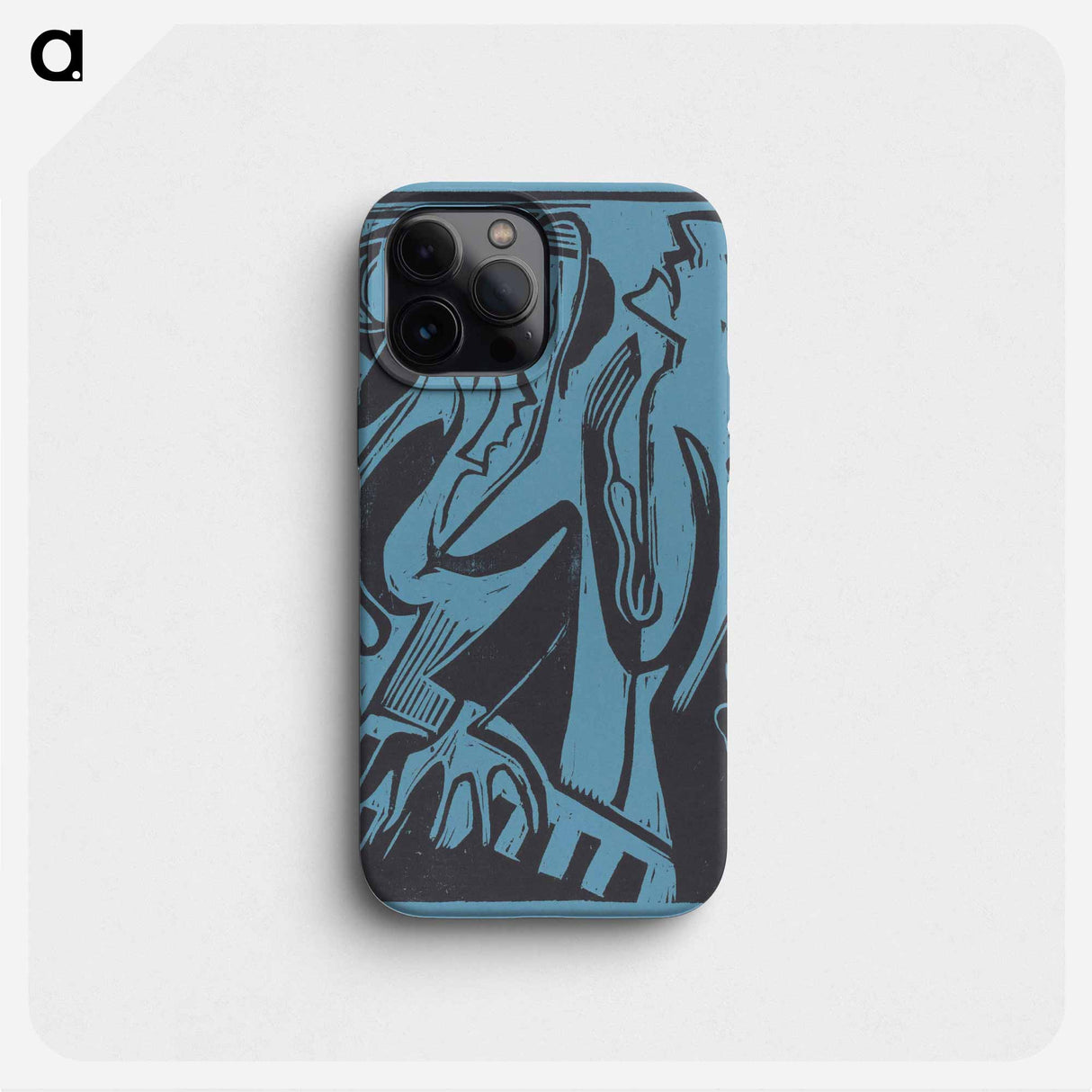 Pianist and Singer - Ernst Ludwig Kirchner Phone Case.