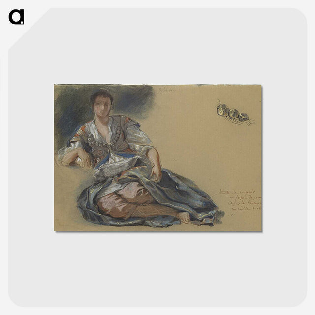 2-75_Eugene-Delacroix_postcard