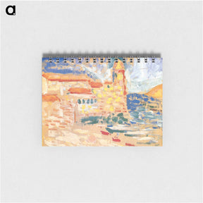 アートメモ帳-View of Collioure (The Tower) - アンリ マティス Memo.