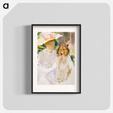 Woman with Collie - John Singer Sargent Poster.