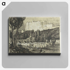 アートパネル-Madrid: The Palace
 - ジョセフ ペネル Canvas.