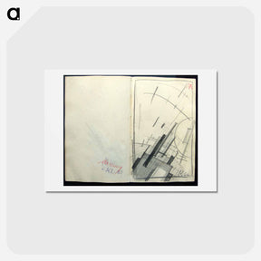 アートポストカード-Sketchbook - カジミール マレーヴィチ Postcard.