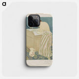 Woman bathing - メアリー カサット Phone Case.