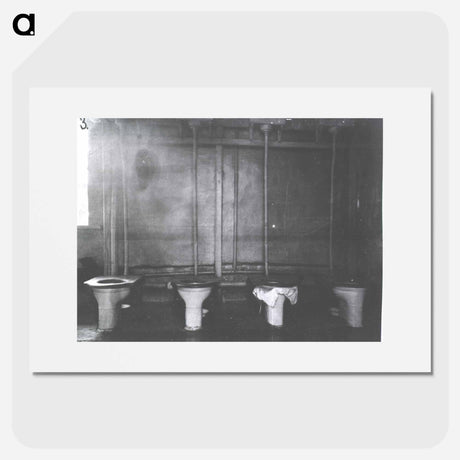 アートポスター-Water Closet at Military Hospital No. 1, Harbin
 - 国立医学図書館 Poster.