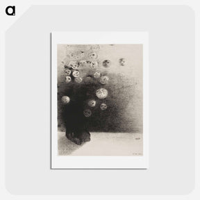 アートポストカード-Is There Not an Invisible World - オディロン ルドン Postcard.