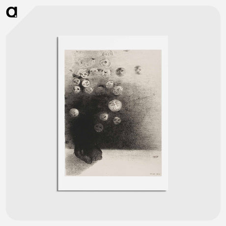 アートポストカード-Is There Not an Invisible World - オディロン ルドン Postcard.