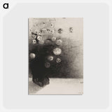 アートポストカード-Is There Not an Invisible World - オディロン ルドン Postcard.