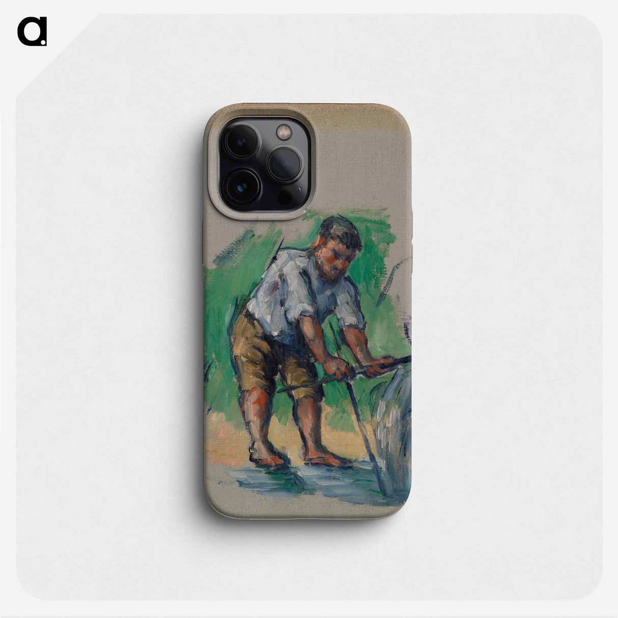 The Well Driller - ポール セザンヌ Phone Case.