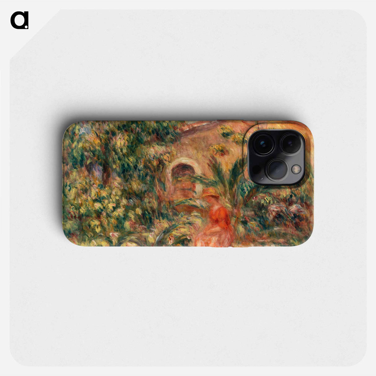 Farmhouse - Pierre Auguste Renoir Phone Case.