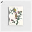 アートメモ帳-American Goldfinch from Birds of America
 - アメリカの鳥たち Memo.