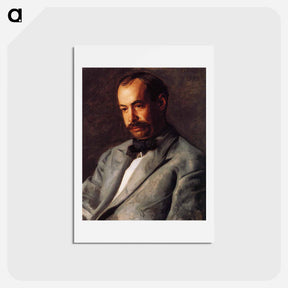 アートポストカード-Portrait of Charles Percival Buck - トーマス エイキンズ Postcard.