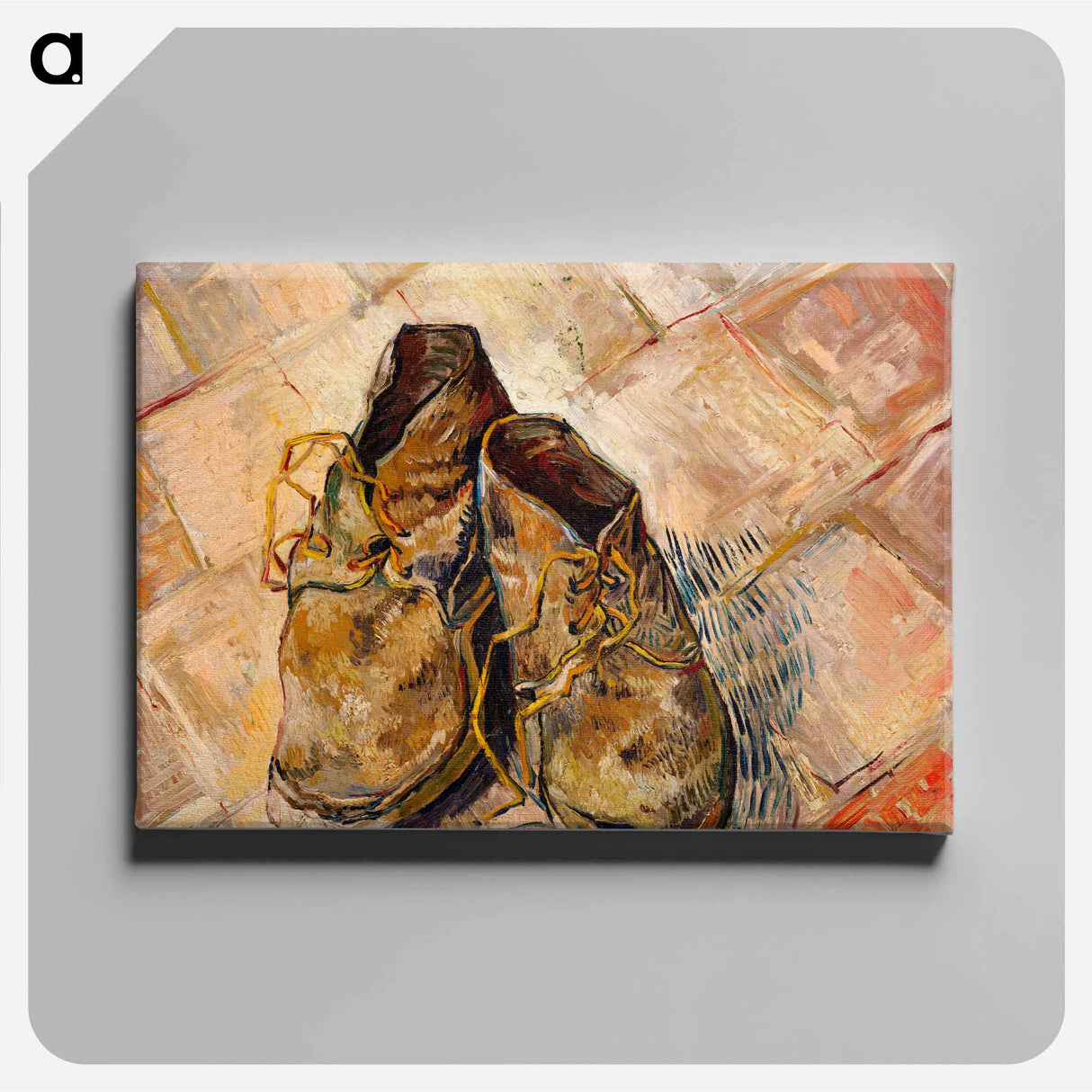 Shoes - Vincent van Gogh Canvas.