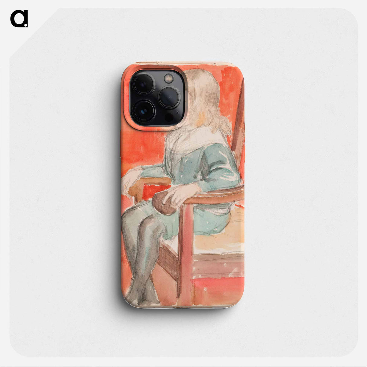 (unknown) part of a sketchbook - アルバート エーデルフェルト Phone Case.