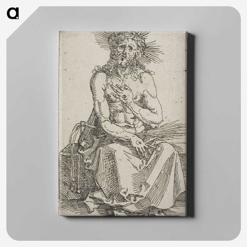 Man of Sorrows, Seated - アルブレヒト デューラー Canvas.