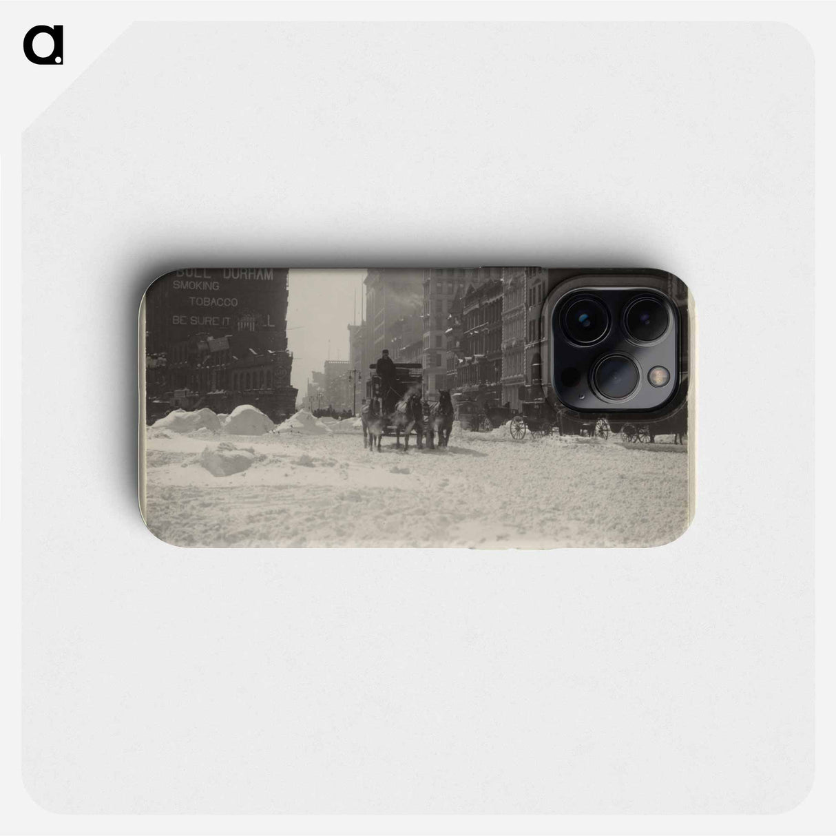 Winter, New York - アルフレッド スティーグリッツ Phone Case.