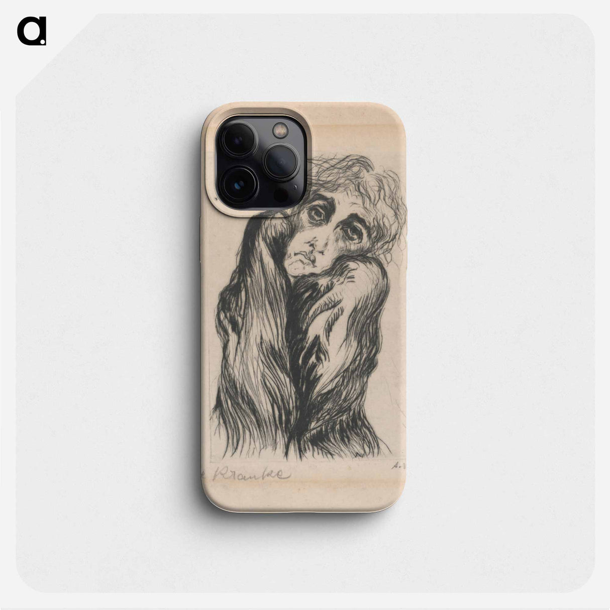 Sick (die kranke) - アーノルド ピーター ワイズ クビンチャン Phone Case.