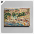 アートパネル-Beach and Village
 - バーンズ・コレクション Canvas.