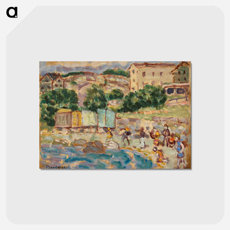 アートポストカード-Beach and Village
 - バーンズ・コレクション Postcard.