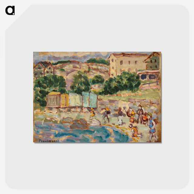 アートポストカード-Beach and Village
 - バーンズ・コレクション Postcard.