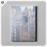 Rouen Cathedral, West Façade - Claude Monet Canvas.