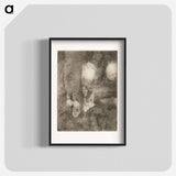 Dancers in the Wings - エドガー ドガ Poster.