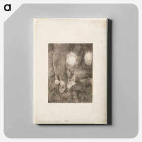 アートパネル-Dancers in the Wings - エドガー ドガ Canvas.