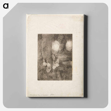 Dancers in the Wings - エドガー ドガ Canvas.