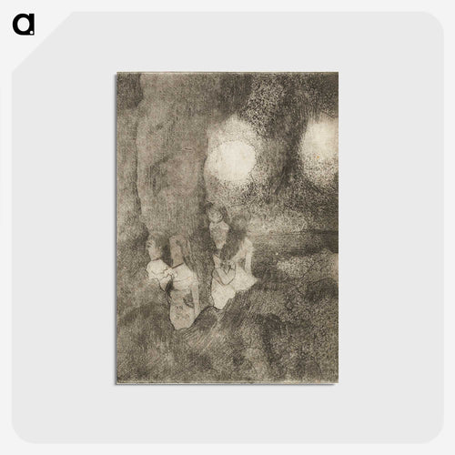 Dancers in the Wings - エドガー ドガ Postcard.