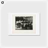 アートポストカード-The Execution of Maximilian - エドゥアール マネ Postcard.
