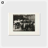アートポストカード-The Execution of Maximilian - エドゥアール マネ Postcard.
