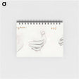 アートメモ帳-King Mark and La Belle Iseult - 3 Studies for Left Hand of Iseult - エドワード バーン ジョーンズ Memo.