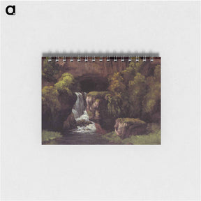 アートメモ帳-The Source of the Lison - ギュスターヴ クールベ Memo.