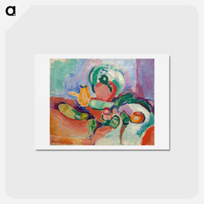 アートポストカード-Still Life with Vegetables - アンリ マティス Postcard.