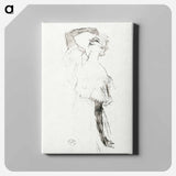 アートパネル-Yvette Guilbert - アンリ ド トゥールーズ ロートレック Canvas.