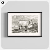 Standing bull - Jean Bernard Poster.