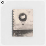 The Eye, Like a Strange Balloon Moves Towards Infinity - オディロン ルドン Memo.