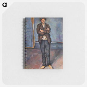 アートメモ帳-Peasant Standing with Arms Crossed - ポール セザンヌ Memo.